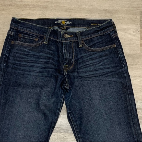 Lucky Brand Womens Sweet N Low Jeans Ankle Med Wash Size 4/27 - Picture 2 of 7